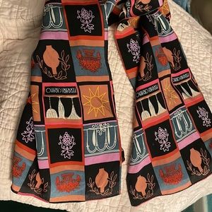 Silk scarf FERRARI CARANO 63”x 17”